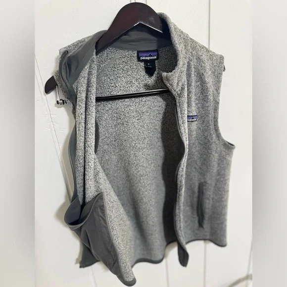 Patagonia Men's Heather Gray Better Sweater Vest - Picture 4 of 11